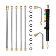 thumbnail image 2 of Conjunto de Varilla de Extensión de Lavadora de Lanza W / 6 Puntas de Boquilla de Pulverización 1/4 '' Cola Varita de extensión de la lavadora de presión, 2 of 7