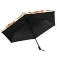 thumbnail image 5 of ALAZA Cute Donuts UPF 50+ Compact Folding Umbrella for Rain Travel Umbrella Packable, 5 of 8