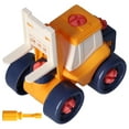 thumbnail image 2 of Juguete para camión desmontable juego de construcción de carretilla elevadora DIY juguetes educativos para vehículos de construcción para niños y niñas de 3 a 5 años, 2 of 8