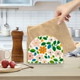 thumbnail image 2 of Yayeee Napkin Holder for Table Kitchen Paper Tissue Organization, Retro Orange Floral, 2 of 8