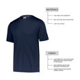 thumbnail image 4 of Russell Athletic Core Performance Short Sleeve T-Shirt, 3XL, Navy, 4 of 4