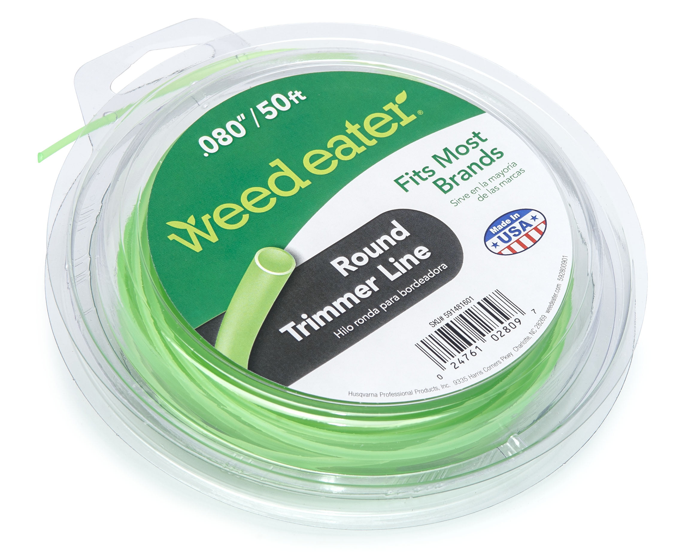 New Weed Eater Round Trimmer Line 15m Long Replacement Spool Refill Wacker Grass