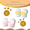 thumbnail image 2 of Gorro para el cabello seco absorbente suave, 199 uds., lindo oso de dibujos animados, microfibra súper suave, toalla de secado rápido para niños y adultos, 2 of 7