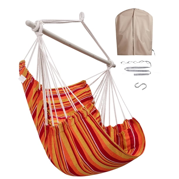Silla Hamaca Miztli cómoda para interior y exterior con funda