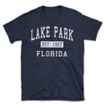 thumbnail image 1 of Lake Park Florida Classic Established Men's Cotton T-Shirt, 1 of 1