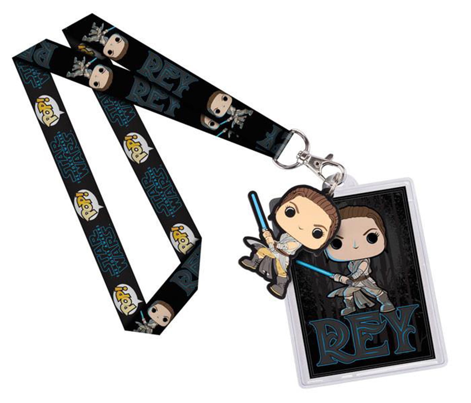 Collectible ID Badge Funko Star Wars The Force Awakens Rey Pop! Lanyard (Multipack of 6