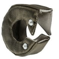 Single Titanium Turbo Heat Shield Blanket Barrier Turbo Charger Cover T3/GT35/GT37/GT40/GT42