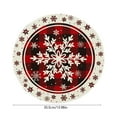 thumbnail image 3 of Christmas Decorations!Mrzvby Christmas Snowman Round Placemats Kitchen Table Decoration Insulated Placemats Tablecloth Mats, 3 of 6