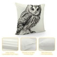 thumbnail image 4 of JEUXUS  Decorative Throw Pillow Case Cushion Covers for Sofa, Elegant Eagle Hawk Owl Series Square Throw Pillowcase,, 4 of 5