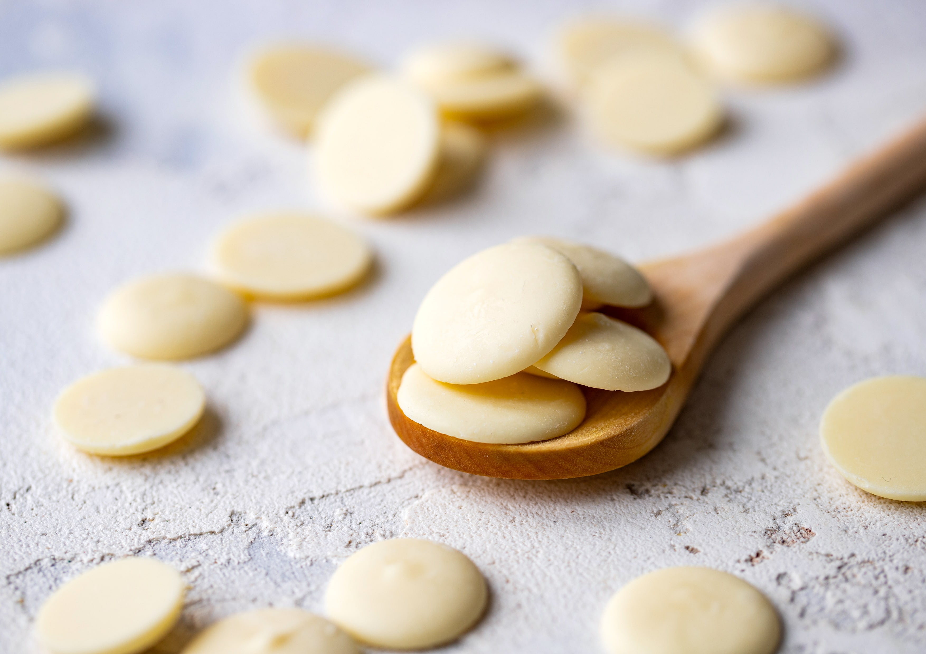 Cacao Butter Wafers, 1 Pound — Kosher, Raw, Vegan — by Food to Live