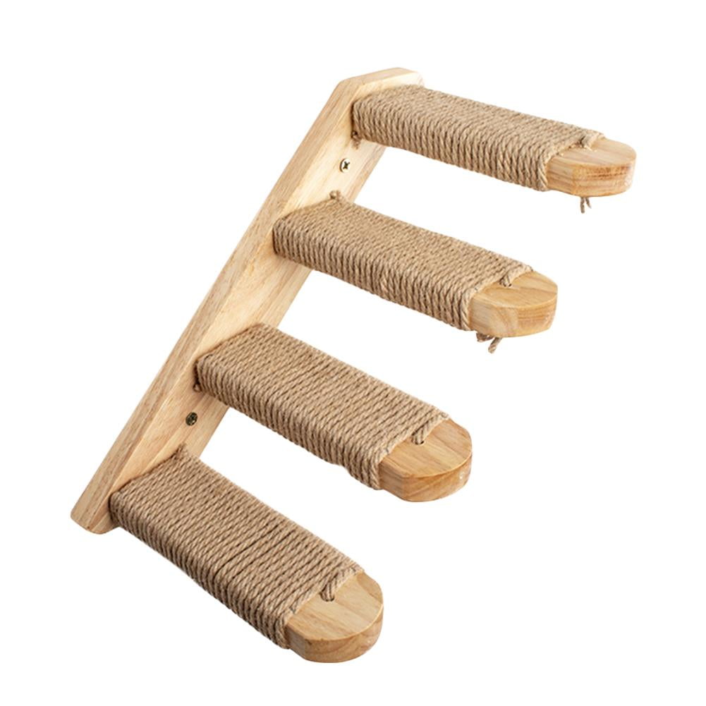 Lacyie Pet Stair Steps Wall Cat Climbing Shelf Wall Mounted Cat Stair