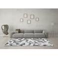 thumbnail image 3 of Ahgly Company Indoor Rectangle Abstract Gray Modern Area Rugs, 7' x 9', 3 of 4