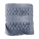 thumbnail image 2 of Manta de forro polar suave 70x100cm - manta gruesa y mullida para cama, sofá y siesta, diseño a rayas en beige, gris, verde, azul, caqui, rosa, 2 of 6