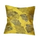 thumbnail image 2 of Funda de almohada con estampado de hojas de ginkgo, 45 x 45 cm, decoración moderna de estilo rústico para sofá. Oro, 2 of 9
