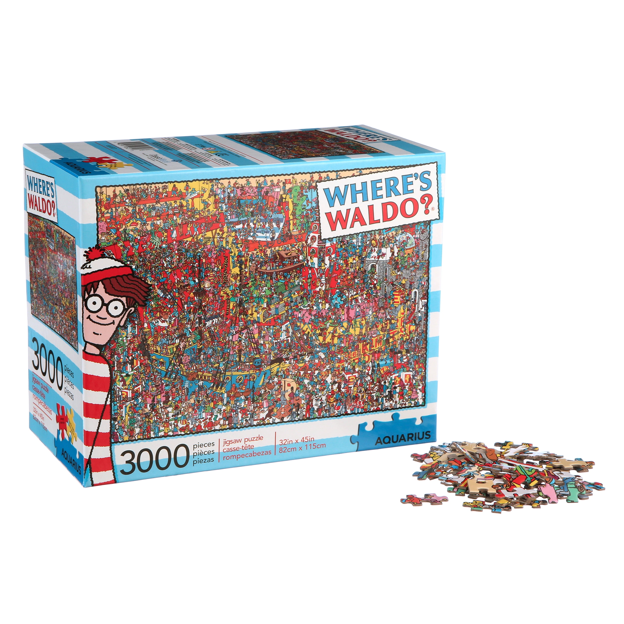 Aquarius Where’s Waldo-Toys Jigsaw Puzzle 