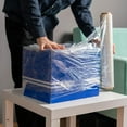 thumbnail image 2 of Hand Stretch Wrap 15" x 1500 x 90 Ga Blown Style, Clear, 2 of 5
