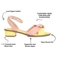 thumbnail image 2 of Journee Collection Womens Edythe Faux Leather Adjustable Slingback Sandals, 2 of 6