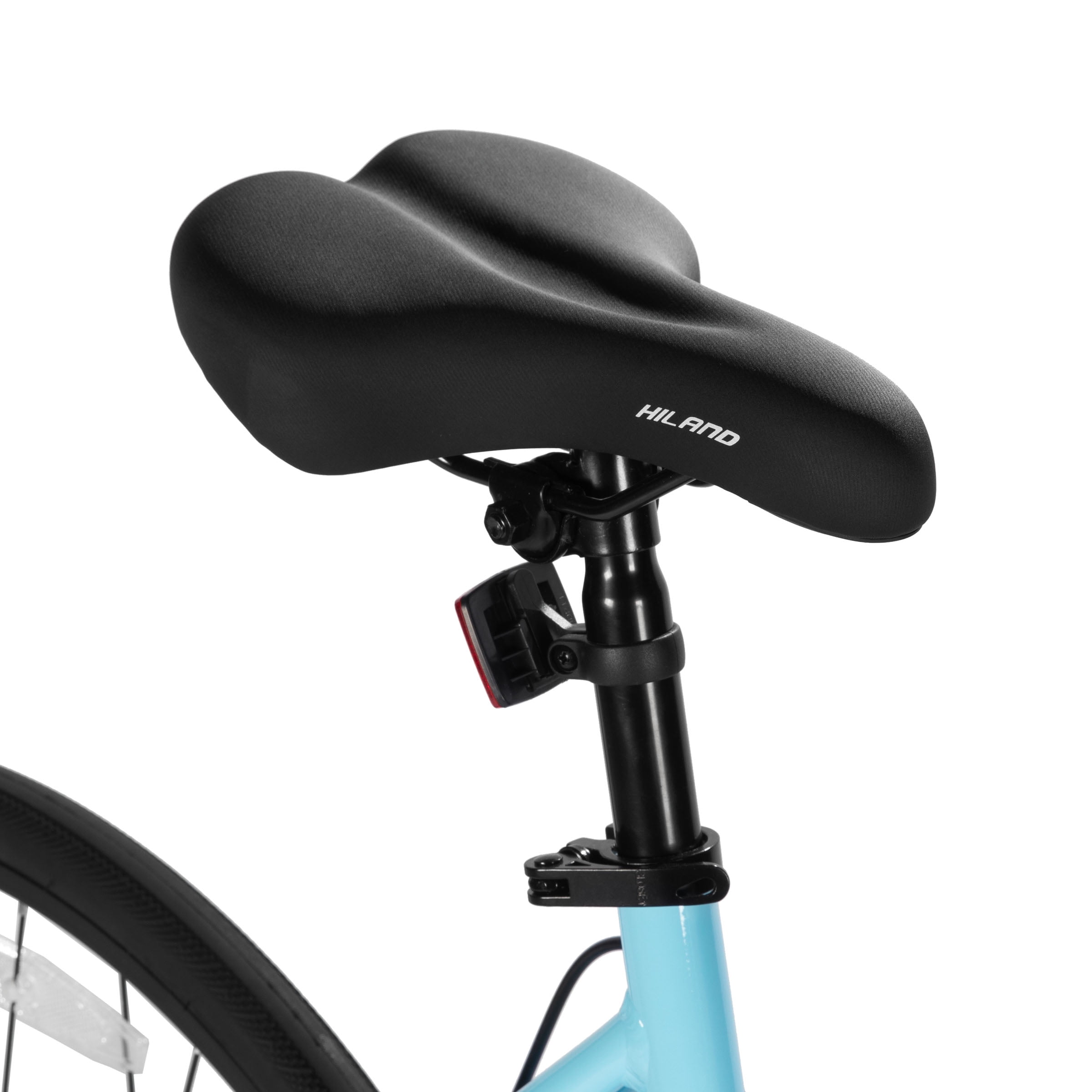 HILAND Unisex 7-Speed Commuter Road Bike, Disc Brakes, 700c Frame