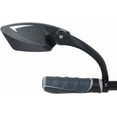 thumbnail image 5 of New Handlebar Bike Mirror Scratchand BlastGlass Lens Rotatable Rearview Mirror Bicycle Mirror ME(Silver Right Side), 5 of 5