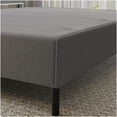 thumbnail image 3 of Low Profile Twin Metal Bed Frame with Headboard, Heavy Duty Platform Foundation, Tool-Free Setup, Under Bed Storage, 1000lbs Limit, 3 of 7
