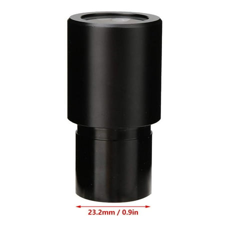 

Microscope Eyepiece 10X Microscope Eyepiece Wide Angle Optical Lenses Adapter Field 18mm Professional Ocular Lens Standard