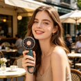 thumbnail image 4 of Kieccall Mini Handheld Fan USB Rechargeable Compact Personal Cooling Device Lightweight Portable Air Cooler for All Season Use, 4 of 7