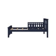 thumbnail image 4 of Twin Bed with Two Guard Rails, Blue, 4 of 7