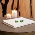 thumbnail image 6 of VORCOOL 12Pcs Animal Figure Green Color Resin Miniature Animal Home Decor Miniature Design Decoration, 6 of 6