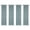 AQUA, variant on 4 Panels Blackout Grommet Curtains, Wave Jacquard Window Drapes, Thermal Insulated Curtain Set for Living Room, Bedroom & Patio Door,54" W x 95" L