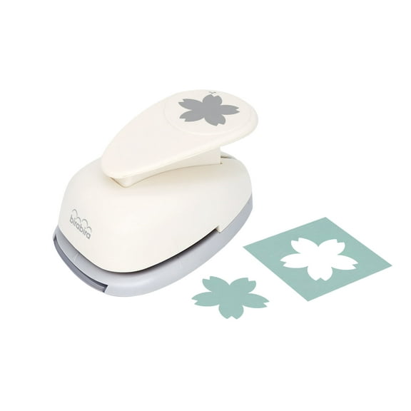 Bira Craft 2 inch Cherry Blossom Lever Action Craft Punch for Paper Crafting