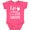 Vintage Hot Pink, variant on Inktastic Life is Better with Chickens Boys or Girls Baby Bodysuit