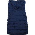thumbnail image 1 of Speechless - Vestido sin tirantes en capas para mujer, azul, grande Speechless vestido de verano, 1 of 1