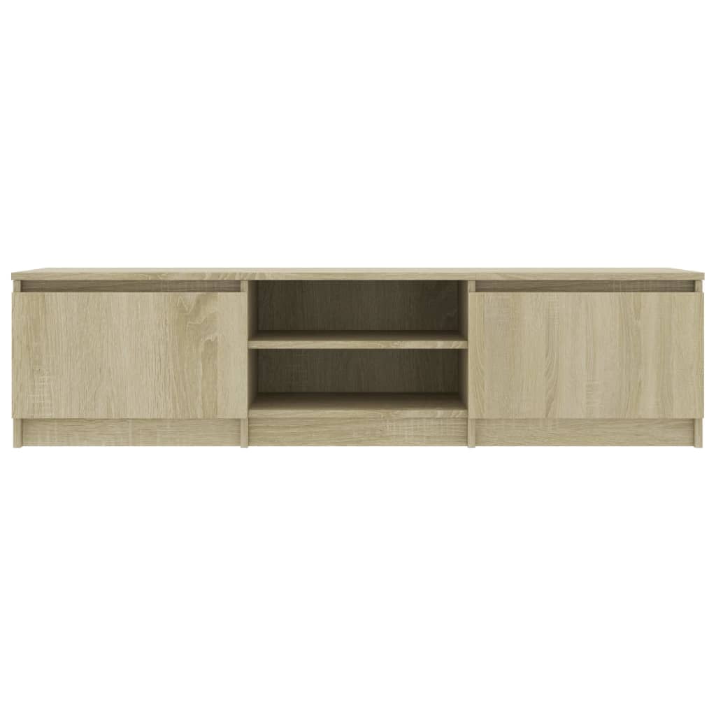 Lowestbest TV Cabinet with 2 Doors Storage, TV Stand Hifi Unit Entertainment Center Lowestbest TV Cabinet with 2 Doors Storage, TV Stand Hifi Unit Entertainment Center