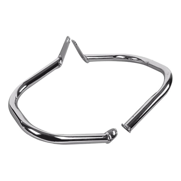Highway Crash Bar with Chrome Engine Guard