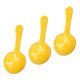 thumbnail image 5 of RUNROTOO 3Ud Cucharas Para Servir Arroz Amarillas Con Mango Para Cocina Y Sushi, 5 of 8