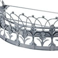thumbnail image 5 of Creative Co-Op Decorative Metal Curtain or Canopy Crown, Silver Finish, 5 of 8