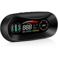 thumbnail image 1 of Smart GPS Slope Meter Car HUD LCD Car Head Up Display Smart Digital Tilt Slope Meter, Speed, Altitude, Direction, Slope, Time, Voltage Display, Fault Alarm Fatigue Driving Reminder, 1 of 8