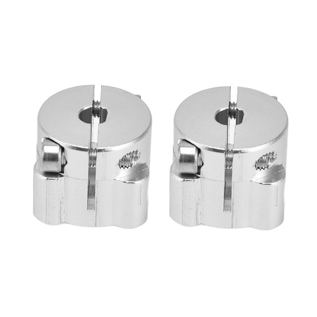 High Load Clamping Collar, 1/4in Hole Diameter D Bore Clamp For Connecting Shafts Column