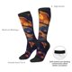 thumbnail image 4 of Fotbe Dreamy Jester Under Stars Calcetas Divertidas Estampadas para Hombre y Mujer, Calcetas de Algodón hasta la Rodilla para Caminar, Correr, Enfermería y Embarazo, 4 of 6