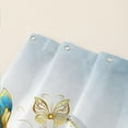 thumbnail image 6 of Butterfly Shower Curtain,Gold Butterfly Bath Curtain Gifts for Women,Butterfly Polyester Waterproof for Bathroom with 12 Plastic Hooks 72" W*72" H, 6 of 6