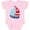 AD-Pink, variant on Sailing Boat, Sailor, Sailing, Sails, Boat, Ship Boys Baby Bodysuit