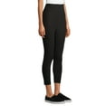 thumbnail image 6 of Time and Tru Women's Capri Leggings, 2-Pack, 6 of 11