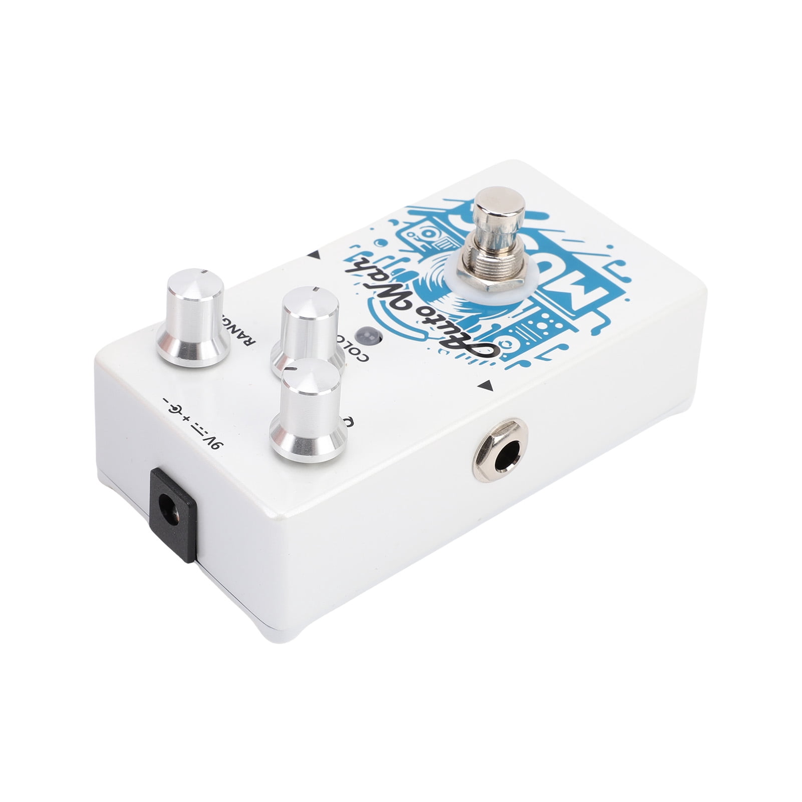 Sorven Effects Pedal for Electric Guitar Pedal Auto Wah Pedal Guitar Effects Pedal 70s Classic Design with Loop Recording 3-Knob Control for Fun Stage Performance