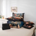 thumbnail image 4 of YST Chic Flower Floral Bedding Set, 7-Piece, Jungle, Queen, 4 of 4