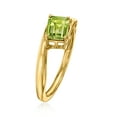thumbnail image 3 of Ross-Simons 0.80 Carat Peridot Ring in 18kt Gold Over Sterling, Women's, Adult, 3 of 5