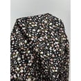 thumbnail image 6 of Black And White Ditsy Floral Ruffle Hem Midi Dress For Women, 6 of 6