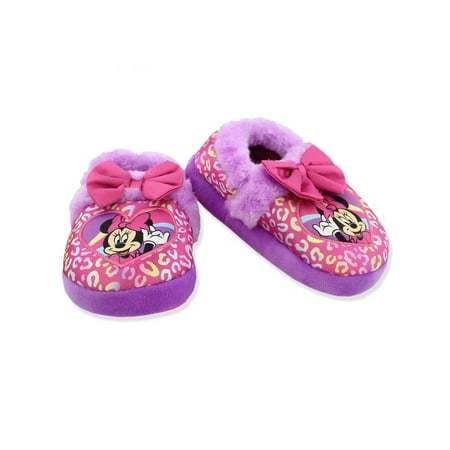 

Minnie Mouse Toddler Girl s Plush A-Line Slippers CH89546H