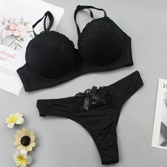 HUPOM Women Boxers Underwear Girls Panties Briefs Leisure Belt Comfort Waist Black 2XL