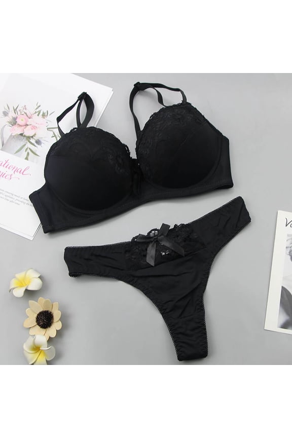 Womens Thongs Underwear Panties Briefs Leisure Belt Comfort Waist Black S