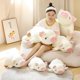thumbnail image 2 of Cartoon / Cute / Soft / Piglet Plush Toy / Pink Peach Buttock Big Nose Pig Toy / Children's Birthday GiftRound Eyes40cm Deng Xun unisex, 2 of 2
